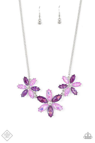 Paparazzi Meadow Muse - Purple Necklace & Earrings