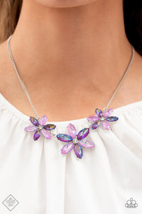 Paparazzi Meadow Muse - Purple Necklace & Earrings