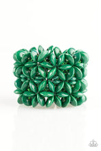 Load image into Gallery viewer, Paparazzi Hawaii Haven - Green wooden Bracelet