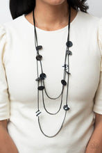 Load image into Gallery viewer, PRE-ORDER - Paparazzi Alluring Luxe - Black - Necklace &amp; Earrings - $5 Jewelry with Ashley Swint