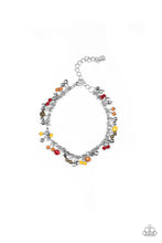 Load image into Gallery viewer, Paparazzi Aquatic Adventure - Multi Beads - Silver Chain Bracelet - $5 Jewelry with Ashley Swint