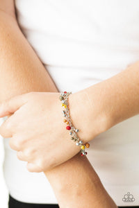 Paparazzi Aquatic Adventure - Multi Beads - Silver Chain Bracelet - $5 Jewelry with Ashley Swint