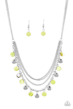 Load image into Gallery viewer, Paparazzi Beach Flavor - Green - Shell Like Beads - Necklace &amp; Earrings - $5 Jewelry with Ashley Swint