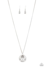 Load image into Gallery viewer, Paparazzi Breezy Palm Trees - White Rhinestone - &quot;Sun&quot;, &quot;Sand&quot; and &quot;Sea&quot; Palm Tree Charm - Necklace - $5 Jewelry with Ashley Swint