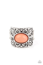 Load image into Gallery viewer, PRE-ORDER - Paparazzi Bubbly Bonanza - Orange Coral - Ring - $5 Jewelry with Ashley Swint