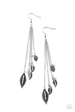 Load image into Gallery viewer, PRE-ORDER - Paparazzi Chiming Leaflets - White - Earrings - $5 Jewelry with Ashley Swint