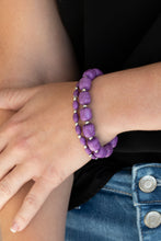 Load image into Gallery viewer, PRE-ORDER - Paparazzi Colorfully Country - Purple Stones - Bracelet - $5 Jewelry with Ashley Swint