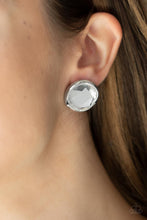 Load image into Gallery viewer, PRE-ORDER - Paparazzi Double-Take Twinkle - White - Earrings - $5 Jewelry with Ashley Swint