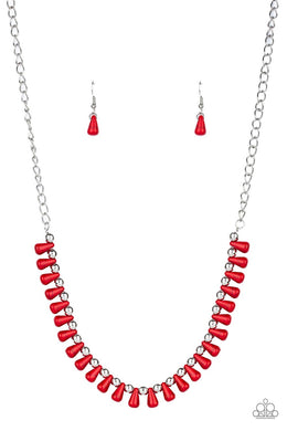 PAPARAZZI Extinct Species - Red - $5 Jewelry with Ashley Swint