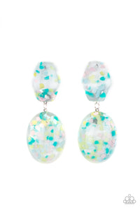 PRE-ORDER - Paparazzi Flaky Fashion - Multi - Earrings - $5 Jewelry with Ashley Swint