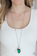 Load image into Gallery viewer, PRE-ORDER - Paparazzi Galactic Wonder - Green - Necklace &amp; Earrings - $5 Jewelry with Ashley Swint