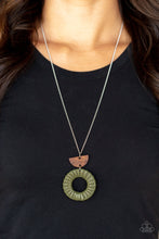 Load image into Gallery viewer, PRE-ORDER - Paparazzi Homespun Stylist - Green - Necklace &amp; Earrings - $5 Jewelry with Ashley Swint