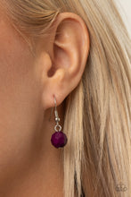 Load image into Gallery viewer, Paparazzi Lady of the POWERHOUSE - Purple - Necklace &amp; Earrings - $5 Jewelry with Ashley Swint