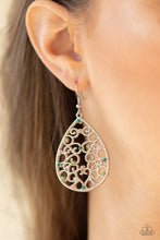 Load image into Gallery viewer, PRE-ORDER - Paparazzi Midnight Carriage - Multi - Earrings - $5 Jewelry with Ashley Swint