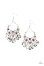 Load image into Gallery viewer, Paparazzi Musical Murals - Multi - Magenta Purple &amp; Military Olive Beads - Earrings - $5 Jewelry with Ashley Swint