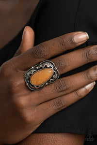 PRE-ORDER - Paparazzi Mystical Mambo - Orange - Ring - $5 Jewelry with Ashley Swint