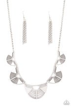 Load image into Gallery viewer, Paparazzi Record-Breaking Radiance - Silver - Necklace &amp; Earrings - $5 Jewelry with Ashley Swint