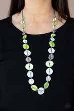 Load image into Gallery viewer, PRE-ORDER - Paparazzi Seashore Spa - Green - Necklace &amp; Earrings - $5 Jewelry with Ashley Swint