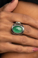 Load image into Gallery viewer, PRE-ORDER - Paparazzi Sedona Dream - Green - Ring - $5 Jewelry with Ashley Swint