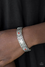 Load image into Gallery viewer, Paparazzi Southern Borders - Red - Stretchy Bracelet - $5 Jewelry with Ashley Swint