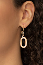 Load image into Gallery viewer, Paparazzi Take Charge - Gold - Hammered Shimmer - Bold Gold Chain - Necklace &amp; Earrings - $5 Jewelry with Ashley Swint