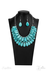 Paparazzi THE AMY - Necklace & Earrings - Zi Signature Collection 2020 - $5 Jewelry with Ashley Swint
