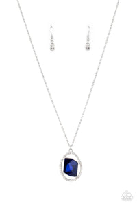 PRE-ORDER - Paparazzi Undiluted Dazzle - Blue - Necklace & Earrings - $5 Jewelry with Ashley Swint