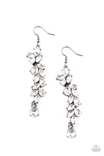 Load image into Gallery viewer, Paparazzi Unlimited Luster - Black - White Rhinestones - Earrings - $5 Jewelry with Ashley Swint