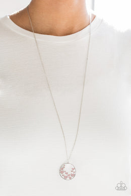 Paparazzi Call Me Cupid - Pink Rhinestones Heart Pendant - Necklace & Earrings - $5 Jewelry With Ashley Swint