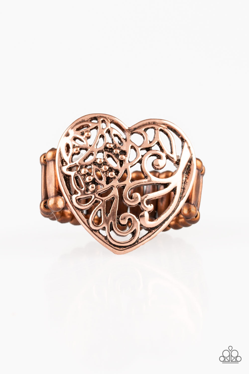 Copper paparazzi store ring