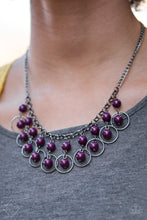 Load image into Gallery viewer, Paparazzi Really Rococo - Purple Beads - Necklace &amp; Earrings - January 2019 Fashion Fix Exclusive - $5 Jewelry With Ashley Swint