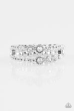 Load image into Gallery viewer, Paparazzi Star Gaze - White Rhinestones - Ring - $5 Jewelry With Ashley Swint