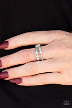 Load image into Gallery viewer, Paparazzi Star Gaze - White Rhinestones - Ring - $5 Jewelry With Ashley Swint