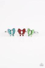 Load image into Gallery viewer, Paparazzi Starlet Shimmer Rings - 10 - Butterflies - Blue, Red, Green - $5 Jewelry With Ashley Swint