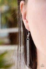 Load image into Gallery viewer, Paparazzi Accessories - The Royal Coronation - White - Teardrop Gem - Necklace and matching Earrings - $5 Jewelry with Ashley Swint