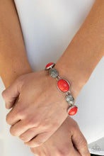 Load image into Gallery viewer, PRE-ORDER - Paparazzi Cactus Country - Red Stone - Bracelet - $5 Jewelry with Ashley Swint