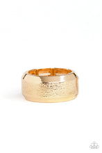 Load image into Gallery viewer, Paparazzi Checkmate - Gold - Hammered Men&#39;s Collection - Ring - $5 Jewelry With Ashley Swint