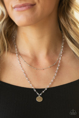Paparazzi Dainty Demure - Pink - Beaded Strand Shimmery Layers - Necklace & Earrings - $5 Jewelry with Ashley Swint