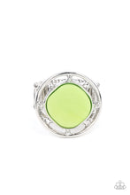 Load image into Gallery viewer, PRE-ORDER - Paparazzi Encompassing Pearlescence - Green - Ring - $5 Jewelry with Ashley Swint