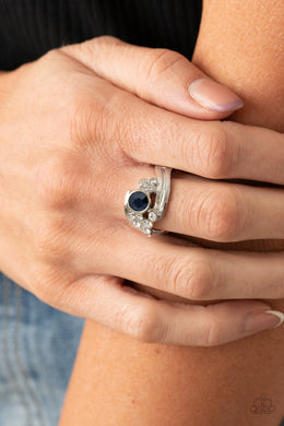 Paparazzi GLOW a Fuse - Blue - Ring - $5 Jewelry with Ashley Swint
