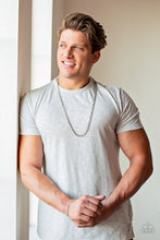 Load image into Gallery viewer, Paparazzi Halftime - Silver - Thick Chain - Bracelet - Men's Collection - $5 Jewelry With Ashley Swint