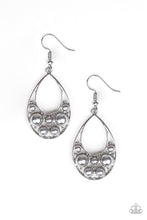 Load image into Gallery viewer, Paparazzi Pearl Pop - Silver Pearls - Teardrop Earrings - $5 Jewelry With Ashley Swint
