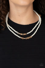 Load image into Gallery viewer, PRE-ORDER - Paparazzi Poshly Petite - Gold - Necklace &amp; Earrings - $5 Jewelry with Ashley Swint