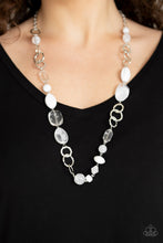 Load image into Gallery viewer, Paparazzi Prismatic Paradise - White - Necklace &amp; Earrings - $5 Jewelry with Ashley Swint