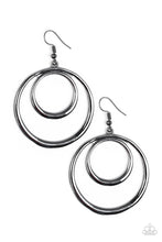 Load image into Gallery viewer, Paparazzi Put Your SOL Into It - Black Gunmetal - Earrings - $5 Jewelry With Ashley Swint