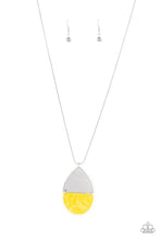 Load image into Gallery viewer, PRE-ORDER - Paparazzi Rainbow Shores - Yellow - Necklace &amp; Earrings - $5 Jewelry with Ashley Swint