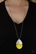 Load image into Gallery viewer, PRE-ORDER - Paparazzi Rainbow Shores - Yellow - Necklace &amp; Earrings - $5 Jewelry with Ashley Swint