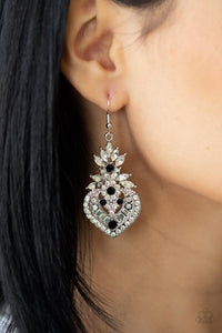 PRE-ORDER - Paparazzi Royal Hustle - Black - Earrings - $5 Jewelry with Ashley Swint