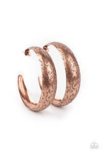 PRE-ORDER - Paparazzi Sahara Sandstorm - Copper - Earrings - $5 Jewelry with Ashley Swint