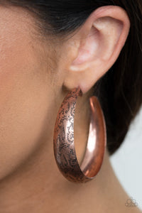 PRE-ORDER - Paparazzi Sahara Sandstorm - Copper - Earrings - $5 Jewelry with Ashley Swint